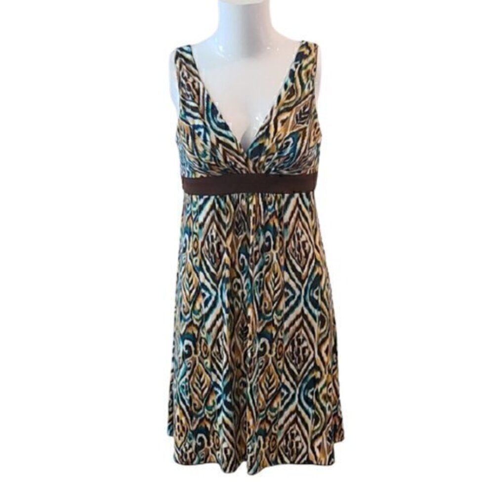[Amy Byer] V-neck Tie Back Dress- Size S
